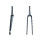Veloci Cycle - No.11 Gravel/CX Carbon Gabel 12 mm Steckachse- 1 1/8" - 1 1/2"