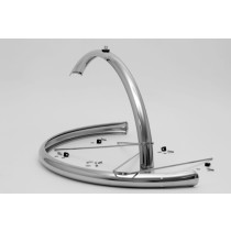 Gilles Berthoud - Stainless Fender silver - 650b x 60