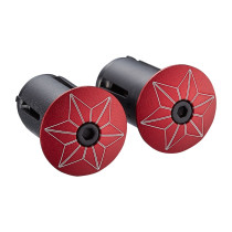 Supacaz - Star Plugz Aluminium Lenkerstopfen - eloxiert