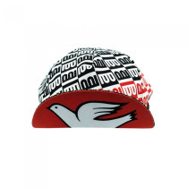 Columbus - Centos White/Red Cycling Cap