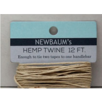 Newbaums - Hemp Twine Hanfschnur Abschlußband - 12ft /3,6 m natural