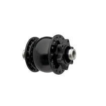 SON - SON 28 12 Disc Dynamo Hub for 12 mm Thru-Axle - ISO 6-bolt black 24h (412410)