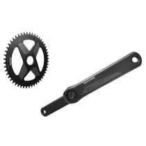ROTOR - VEGAST 1-x Road Crankset with Round IX Direct Mount Chainring