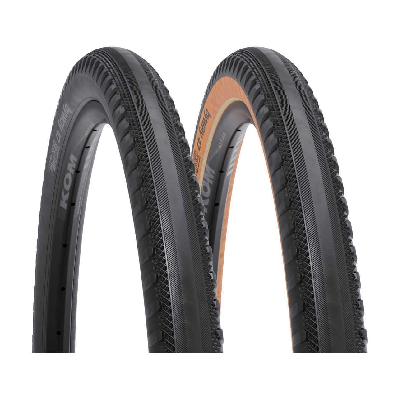 WTB ByWay Road Plus TCS Faltreifen 27,5"/650b black / tanwall, 45,90