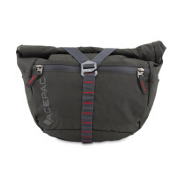 Acepac - Bar Bag MK II Lenkertasche - 5 L // SALE grau (mit roten Details)