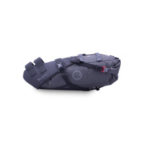 Acepac - Saddle Harness Holster + Drybag - 8 L grey (w. red details) grey Drybag