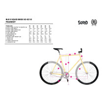 BLB X Squid Bikes - SO-EZ Tracklocross Frameset Cantilver - Gloss Black