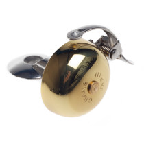 Crane - Mini Suzu Top Cap Klingel matt silber / matt silber