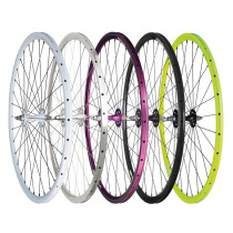 Halo - Aerotrack - front wheel silver