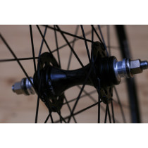 Halo - Aerotrack - Bahn-/Singlespeed Hinterrad - 32 Loch silber fixed / fixed