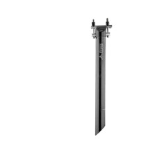 Tune - Starkes Stück Sattelstütze - schwarz 27,2 mm 340 mm