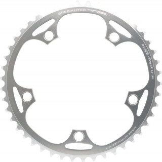 Specialites T.A. - Alize Piste track chainring 1/8" - 130 BCD silver 49 t