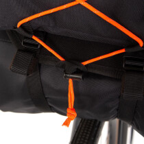 Restrap - Bar Bag Holster with Dry Bag + Food Pouch Medium - 15 Liters black/black