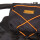 Restrap - Bar Bag Holster mit Dry Bag + Food Pouch Medium - 15 Liter (14 L Dry Bag + 1 L Pouch) schwarz/orange