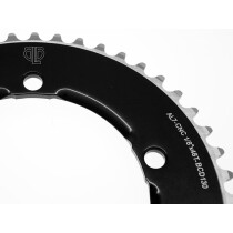BLB - Freestyle Chainring Bahnkettenblatt - 1/8" - 130 BCD silber 46 Zähne