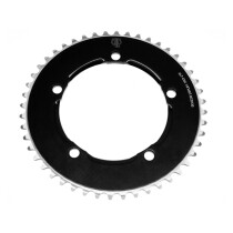 BLB - Freestyle Chainring Bahnkettenblatt - 1/8" - 130 BCD silber 46 Zähne