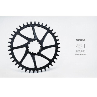 Garbaruk - Round Narrow-Wide Road/CX/Gravel Kettenblatt Rund - SRAM GXP Road Direct Mount