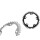 Garbaruk - Round Narrow-Wide Road/CX/Gravel Chainring Round - 5 x 110 BCD black 40 teeth