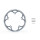 Garbaruk - Track Chainring- 144 mm BCD