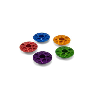 Garbaruk - CNC Ahead Stem Cap - 1 1/8" purple