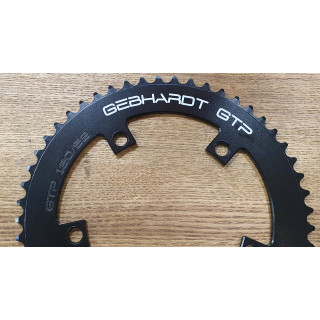 Gebhardt - Classic Track Chainring - 1/8" - 130BCD black 48 t