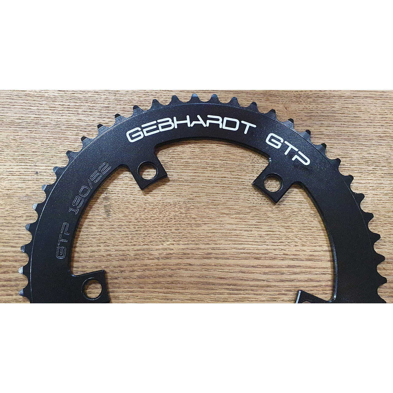 Gebhardt 1/8" Track Chainring Silver 144mm BCD All Sizes 
