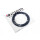Ridea - Aero Track Chainring - 144 BCD black - 47t