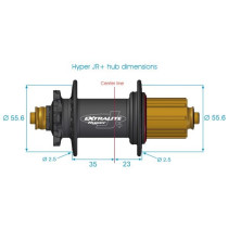 Extralite - Hyper JR+ Rear Hub