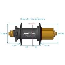 Extralite - Hyper JR+ Hinterradnabe