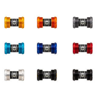 Chris King - ThreadFit T47 30x Innenlager für 30 mm Welle - T47 external Matte Jet (matt schwarz)