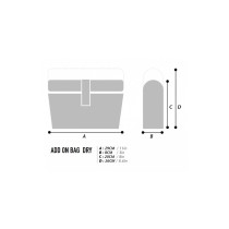 WOHO - X-Touring Accessory Bag Dry Lenkertasche - Black Camo