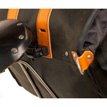 Carradice - Originals Nelson Longflap Satteltasche - 15 - 18 Liter grün (braune Straps)