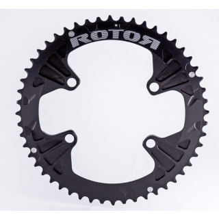 ROTOR - NoQ 2x Chainring 4-Arm 4x110 ROUND 10/11-speed - Outer Chainring