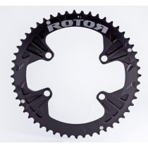 Rotor - NoQ 2x Chainring 4-Arm 4x110 ROUND - Outer Chainring