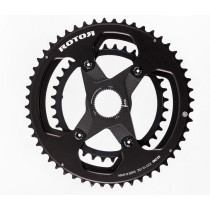 Rotor - NoQ 2x Chainring 4-Arm 4x110 ROUND - Outer Chainring