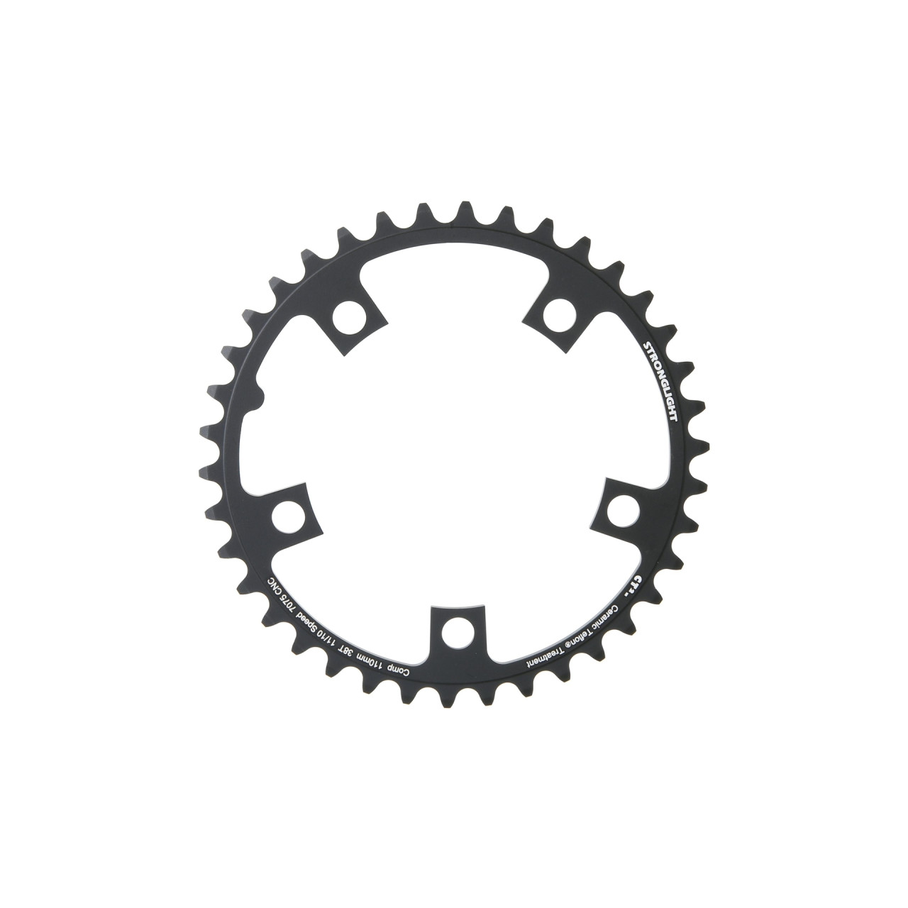 Plateau Stronglight CT2 Céramic Teflon 110/52/38 dents 10/11 vitesse