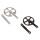BLB - Track Crankset matt black 46 teeth