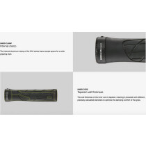 ERGON - GA2 Single Twist Shift Grips - black