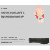 ERGON - GA3 Single Twist Shift Grips - black