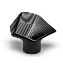 Absolute Black - Kettenblattschrauben Abedeckung für Shimano Dura Ace 9100 / 9150 Di2 schwarz