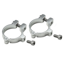 Velo Orange - Hinged Bottle Cage Clamp 28,6 mm silver