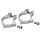 Velo Orange - Hinged Bottle Cage Clamp 28,6 mm silver