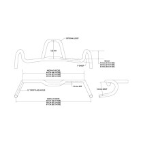 Redshift - Ktchen SInk Handlebar  31,8 mm - 25° Flare With Loop Aero Extension