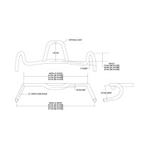 Redshift - Kitchen Sink Drop Bar Lenker 31,8 mm - Mit Loop Auflieger