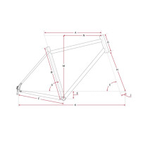 Salsa - Stormchaser Rahmenset 650b / 700c - Black 56 cm