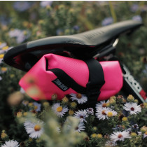 Wizard Works - Teeny Houdini Saddle Bag Medium - Gravel Fluro Pink