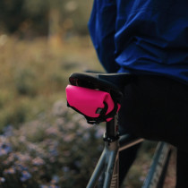 Wizard Works - Teeny Houdini Saddle Bag Medium - Gravel Fluro Pink