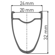 DT Swiss - RR 521 Disc Rim - 28"