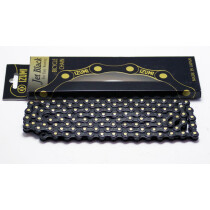 Izumi - Standard Track Chain - 1/8" jet black/silver (schwarz/silber)
