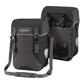 Ortlieb - Sport-Packer Plus Vorderradtaschen - 2 x 15 Liter granite - black